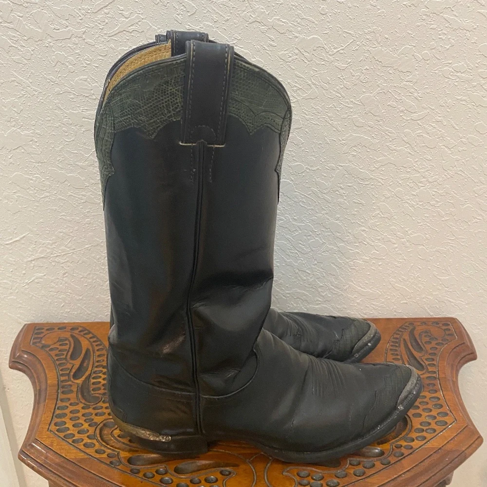 Justin Men's Cowboy Western Boots,‎ Size 10